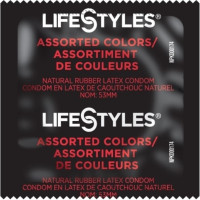 Презервативи LifeStyles Assorted Colors - кольорові