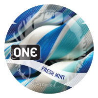 Презервативи ONE Fresh Mint - ароматизовані
