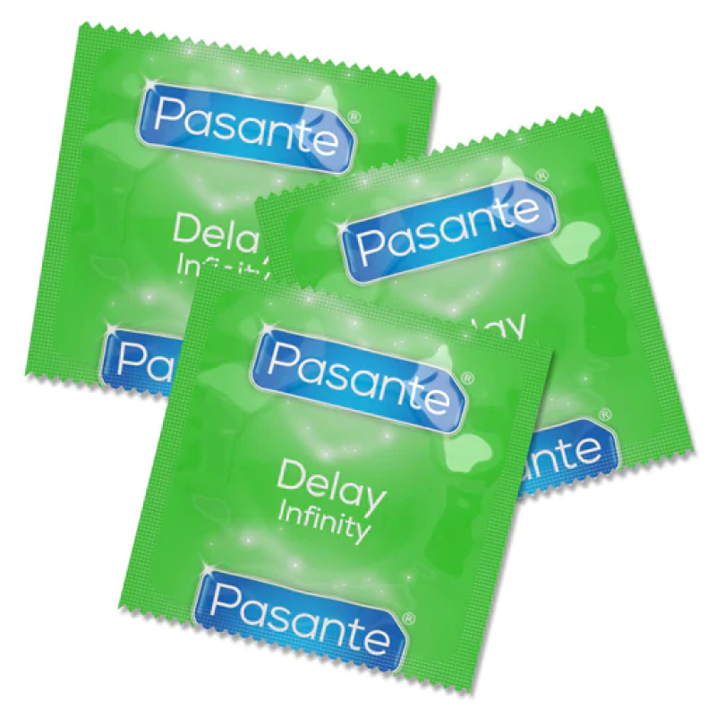 Презервативи Pasante Delay Infiniti - пролонгуючі