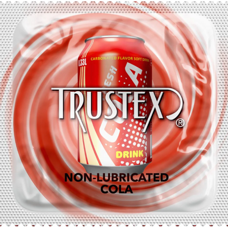 Презервативи Trustex Assorted Flavors Non-Lubricated (ароматизовані без лубриканту)