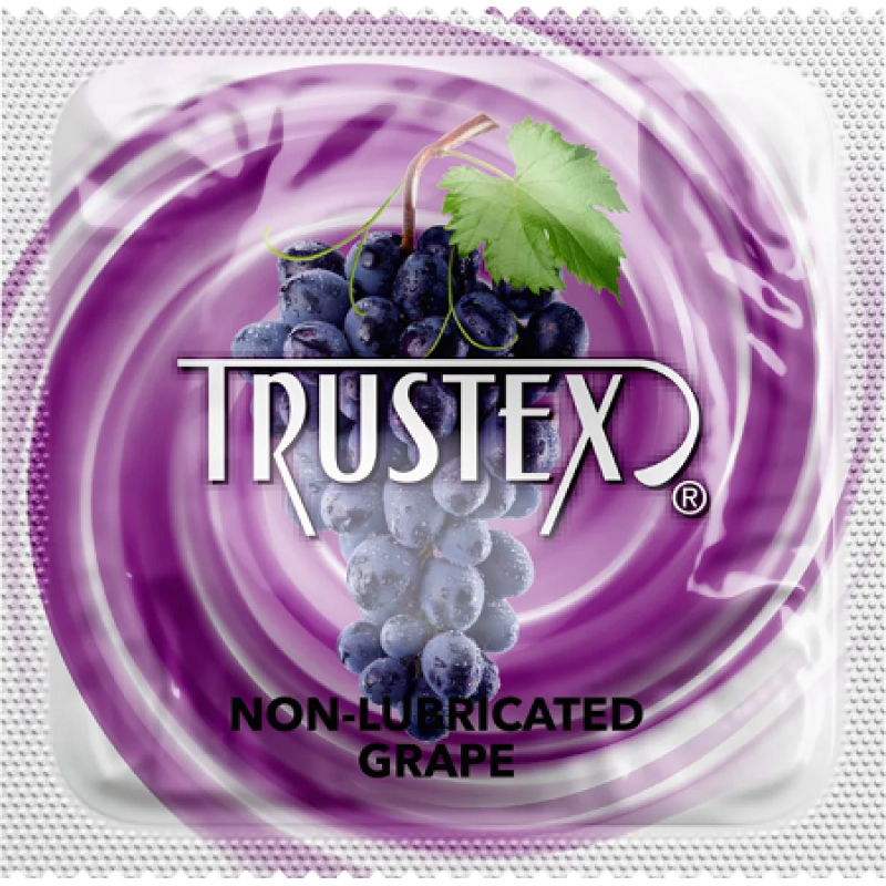 Презервативи Trustex Assorted Flavors Non-Lubricated (ароматизовані без лубриканту)